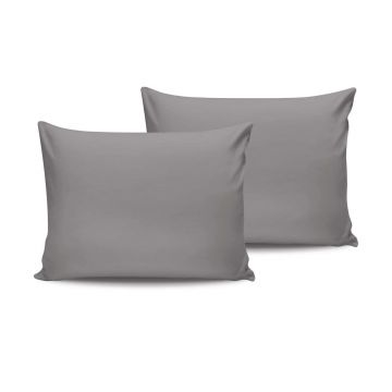 Set 2 fete de perna Satin (EU) (IT), L'essentiel Maison, De Dark Grey, Gri inchis