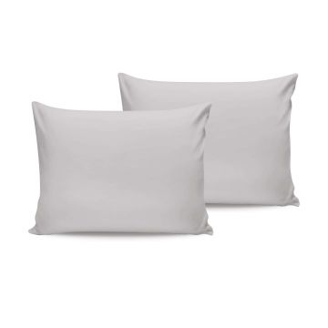 Set 2 fete de perna Satin (EU) (IT), L'essentiel Maison, De Light Grey, Gri deschis