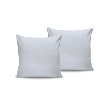 Set 2 fete de perna Satin (FR), L'essentiel Maison, De White, Alb