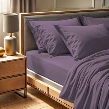 Cearceaf de pat cu elastic Ranforce Single (DE), L'essentiel Maison, Tonne Mixte, Roz prafuit