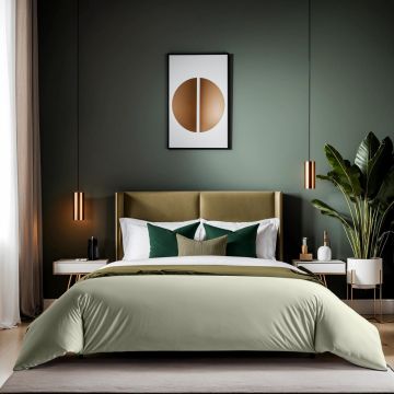 Husa de pilota Ranforce Single (FR), L'essentiel Maison, Tonne Verte, Verde