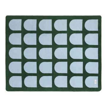 Pătură verde/albastră 150x200 cm Gilli – noo.ma