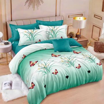 Lenjerie cu elastic 180x200 Gardenia V2 - 6 Piese (Finet)