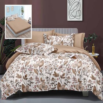 Lenjerie de pat elegance 6 piese cu husa (leh5)