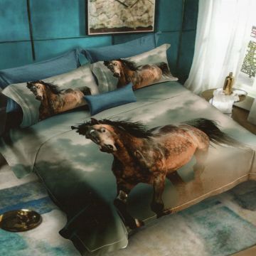 Lenjerie de pat finet 3d - 6 piese (fn3d41)