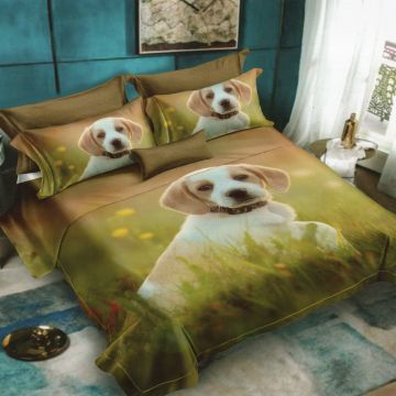 Lenjerie de pat finet 3d - 6 piese (fn3d51)