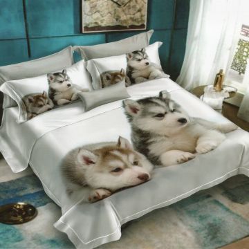 Lenjerie de pat finet 3d - 6 piese (fn3d54)