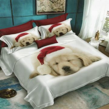 Lenjerie de pat finet 3d - 6 piese (fn3d68)