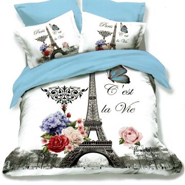 Lenjerie de pat finet 3d - 6 piese (fn3d86)