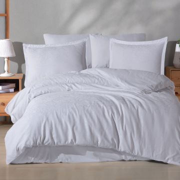 Lenjerie de pat jaquard 100% bumbac (arte)