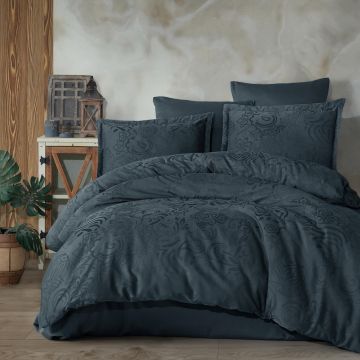 Lenjerie de pat jaquard 100% bumbac (marbella)