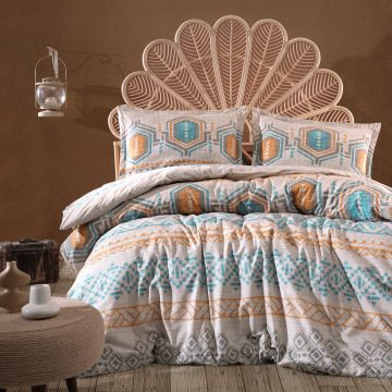 Lenjerie de pat ranforce clasy king size (arnetti)