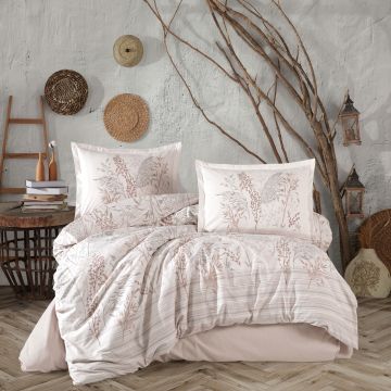 Lenjerie de pat ranforce clasy king size (betina)