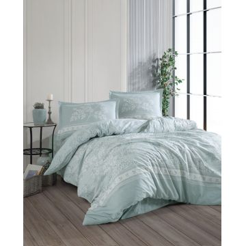 Lenjerie de pat ranforce clasy king size (devlin)