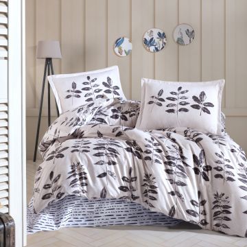 Lenjerie de pat ranforce clasy king size (hafsa)