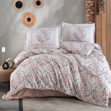 Lenjerie de pat ranforce clasy king size (hezen)