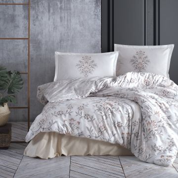 Lenjerie de pat ranforce clasy king size (liya v2)