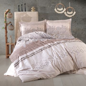 Lenjerie de pat ranforce clasy king size (mahfer)