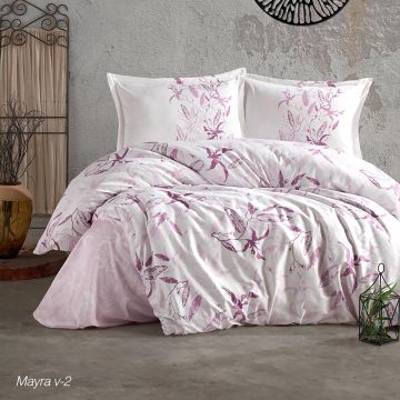 Lenjerie de pat ranforce clasy king size (mayra v2)