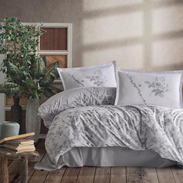 Lenjerie de pat ranforce clasy king size (messina)