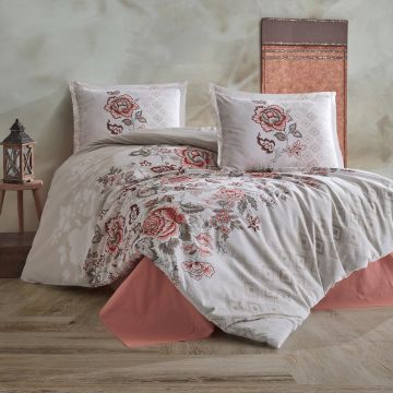 Lenjerie de pat ranforce clasy king size (minda)