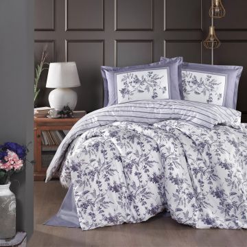 Lenjerie de pat ranforce clasy king size (montera v2)