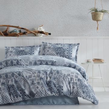 Lenjerie de pat ranforce clasy king size (pava)