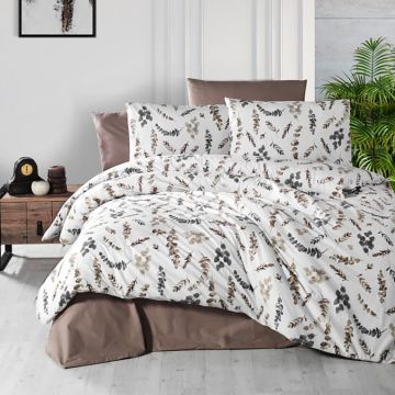 Lenjerie de pat ranforce clasy king size (rnf_14)