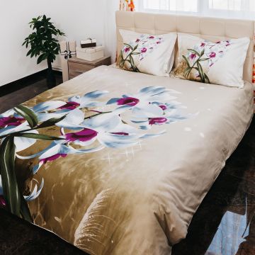 Lenjerie de pat ranforce clasy king size (rnf_2)