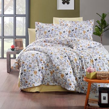 Lenjerie de pat ranforce clasy king size (rnf_22)