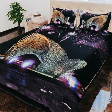 Lenjerie de pat ranforce clasy king size (rnf_4)