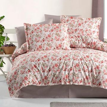 Lenjerie de pat ranforce clasy king size (rnf_44)