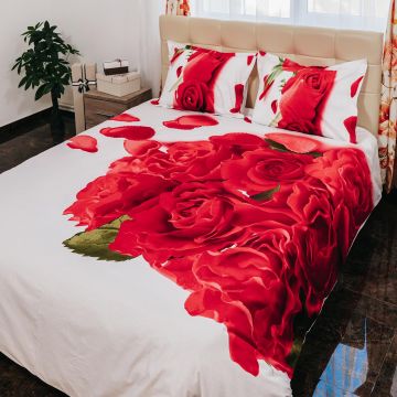 Lenjerie de pat ranforce clasy king size (rnf_5)