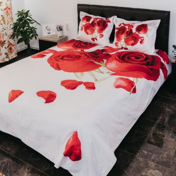 Lenjerie de pat ranforce clasy king size (rnf_8)