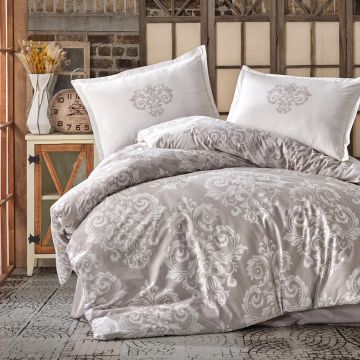 Lenjerie de pat ranforce clasy king size (sade v2)