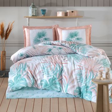 Lenjerie de pat ranforce clasy king size (sone)