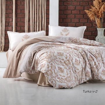 Lenjerie de pat ranforce clasy king size (turka v2)