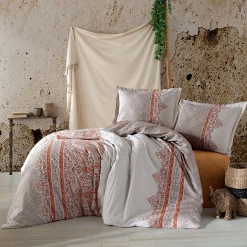 Lenjerie de pat ranforce clasy king size (urban)