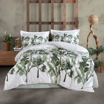 Lenjerie de pat ranforce clasy king size (versay)