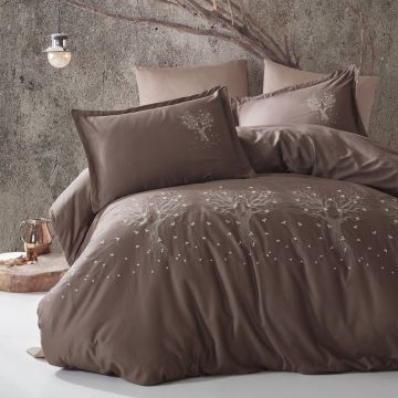 Lenjerie de pat ranforce clasy king size (zeplin)