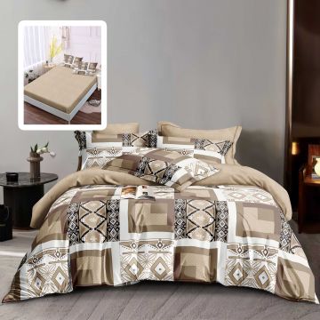 Lenjerie finet 6 piese cu husa - 160x200 si 180x200 (benga-vh)