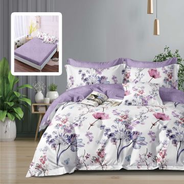 Lenjerie finet 6 piese cu husa - 160x200 si 180x200 (fatih-vh)