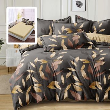 Lenjerie finet 6 piese cu husa - 160x200 si 180x200 (tena-vh)