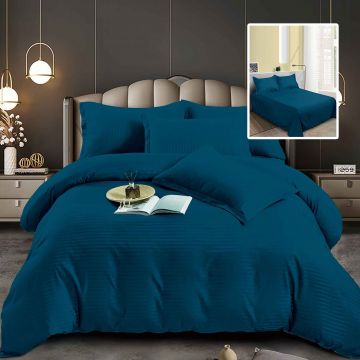 Lenjerii de pat damasc-policoton 6 piese (6dp53)