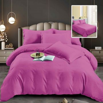 Lenjerii de pat damasc-policoton 6 piese (6dp58)