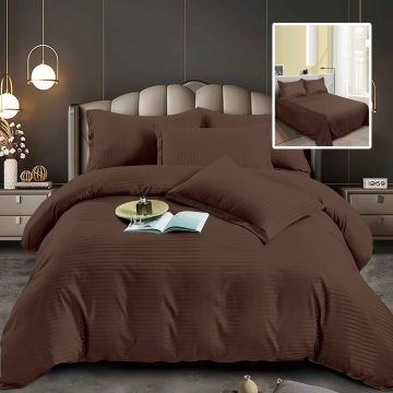 Lenjerii de pat damasc-policoton 6 piese (6dp59)