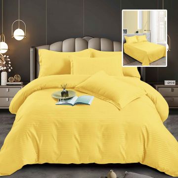 Lenjerii de pat damasc-policoton 6 piese (6dp63)