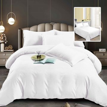 Lenjerii de pat damasc-policoton 6 piese (6dp69)