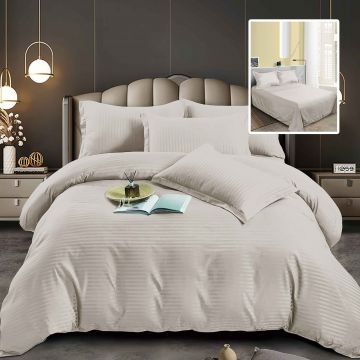 Lenjerii de pat damasc-policoton 6 piese (6dp71)