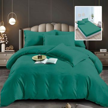 Lenjerii de pat damasc-policoton 6 piese cu husa (6dph17)